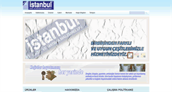 Desktop Screenshot of istanbulkagit.com